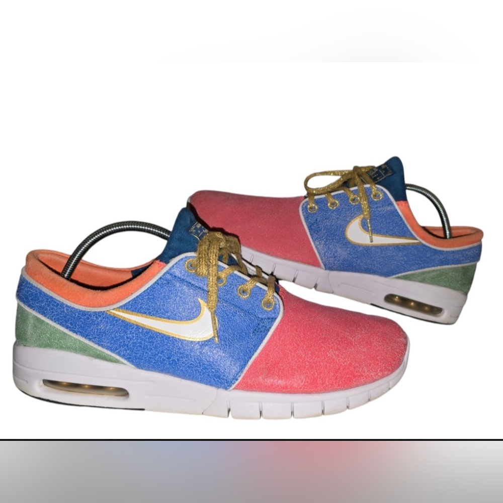 Nike(RARE)  SB Stefan Janoski MaxCncpts Mosaic (EUC) - Picture 2 of 7